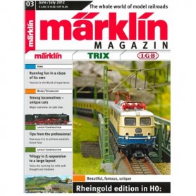 Märklin 187486 Märklin Magazin 3/2012 Engelska