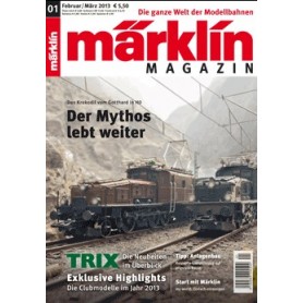 Märklin 197895 Märklin Magazin 1/2013 Engelska