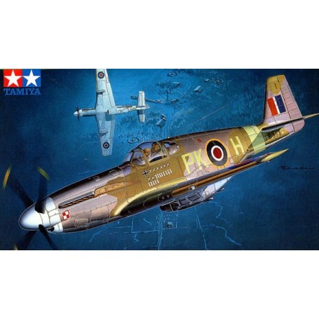 Tamiya 61047 Flygplan North American RAF Mustang III