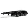 Herpa Exclusive 480023 Trailer 20/26ft, 3-axlig, svart