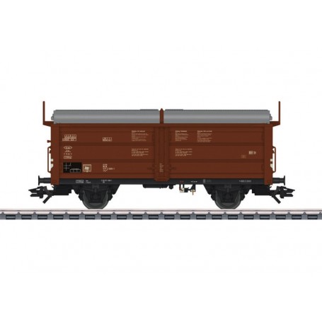 Märklin 46196 Godsvagn med skjuttak Tims 858 typ DB