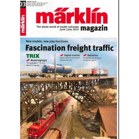 Märklin 254211 Märklin Magazin 3/2015 Engelska