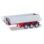 Herpa 076548-2 Schmitz dump trailer, 3a, red