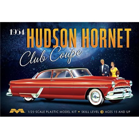 Moebius Models 1213 Hudson Hornet Club Coupe 1954