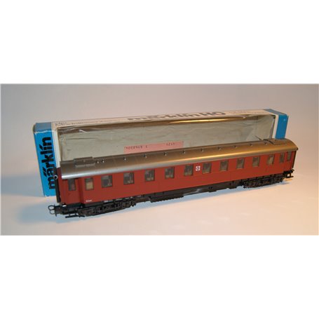 Märklin 4179 Personvagn 2:a klass 2891 typ SJ, nyskick