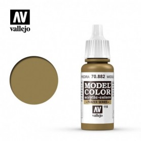 Vallejo 70882 Model Color 882 Middlestone (118) 17ml