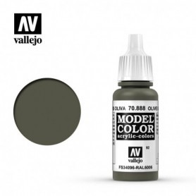 Vallejo 70888 Model Color 888 Olive Grey (092) 17ml