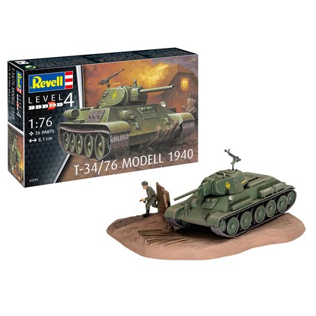 Revell 03294 Tanks T-34/76 Modell 1940