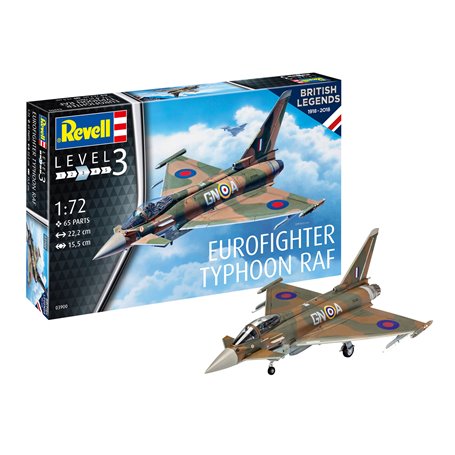 Revell 03900 Flygplan 100 Years RAF: Eurofighter Typhoon