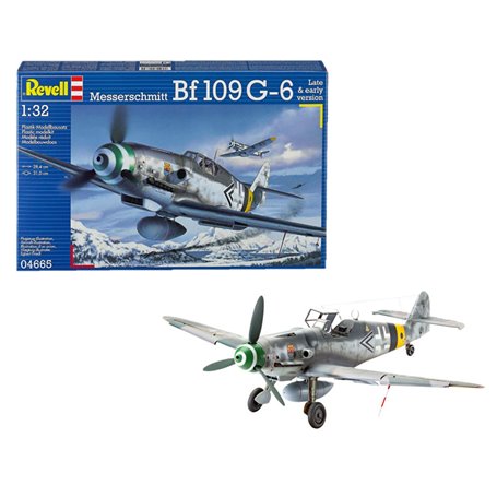 Revell 04665 Flygplan Messerschmitt Bf109 G-6