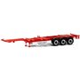 Herpa Exclusive 480277B Trailer 40/45ft Highcube, 3-axlig, röd, "SeaExpress Logistics"