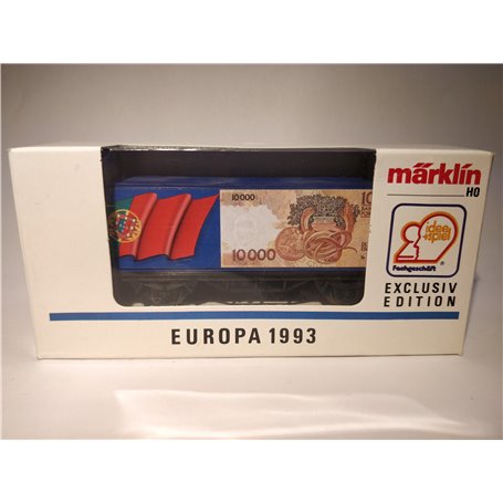 Märklin 4481-93707 Containervagn Europa 1993 "Portugal" Exclusive Edition