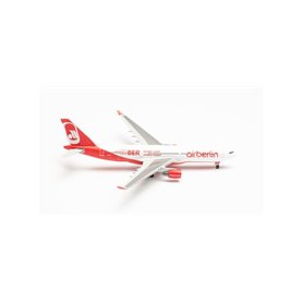 Herpa Wings 531290-001 Flygplan Airberlin Airbus 330-200 BER D-ALPJ