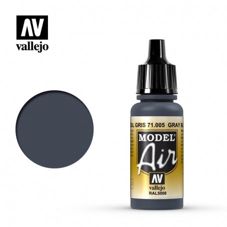 Vallejo 71005 Model Air 5 Grey Blue 17ml