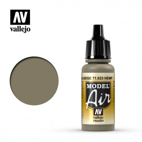 Vallejo 71023 Model Air 23 Hemp 17ml