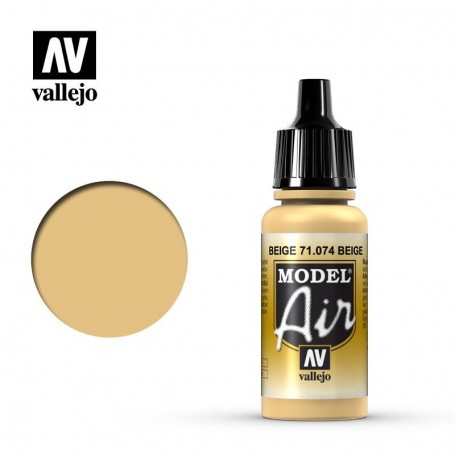 Vallejo 71074 Model Air 74 Beige 17ml