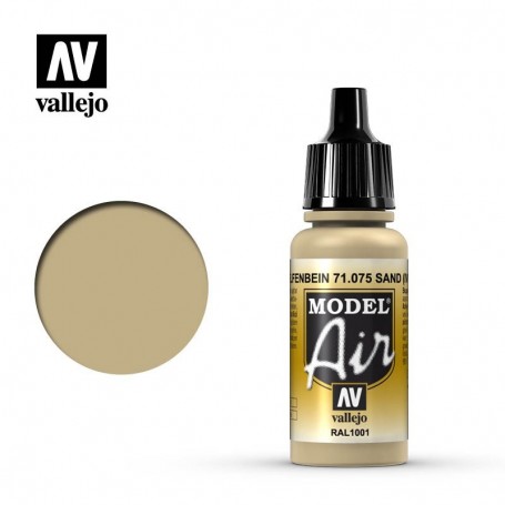 Vallejo 71075 Model Air 75 Ivory 17ml