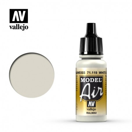 Vallejo 71119 Model Air 119 White Grey 17ml