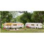 Kibri 15704 Carney home trailer, 2 pieces