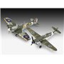 Revell 63710 Flygplan Combat Set Messerschmitt Bf109G-10 & Spitfire Mk.V