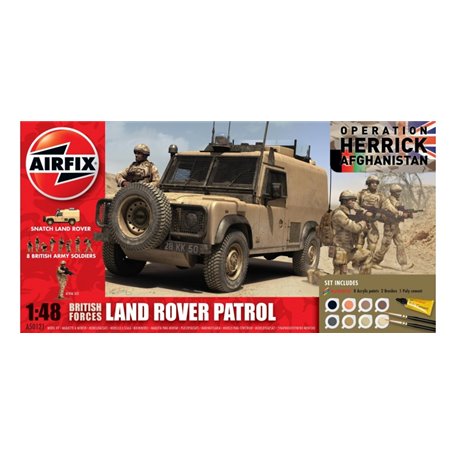 Airfix 50121 British Forces Land Rover Patrol "Gift Set"